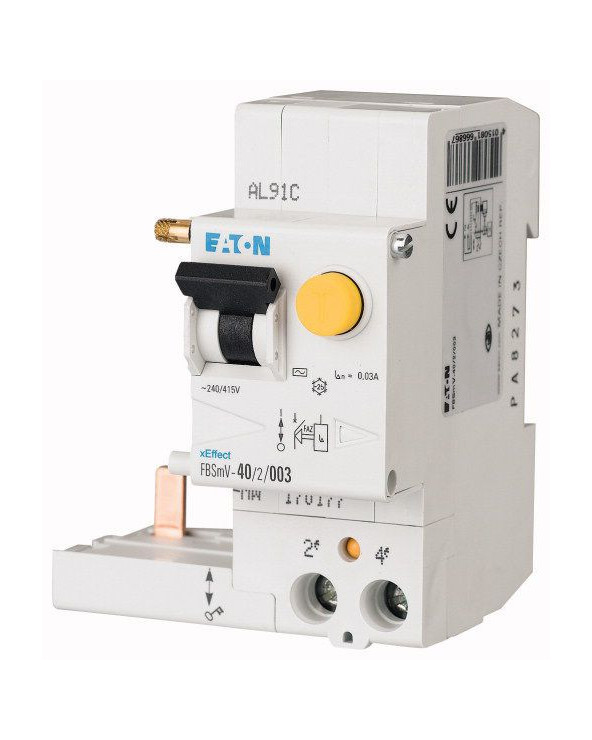 Bloc diff. FBSMV - 2P,63A,Type AC,30mA KLO0000170178  Tableau électrique