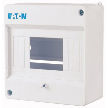 Eaton Coffret Mini IP20 1 rangée 6 modules sans porte KLO0000177070  Coffret électrique et distribution