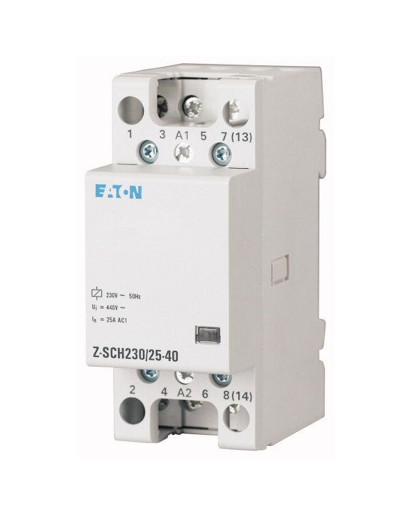 Contacteur modulaire,230VAC/50Hz,4 s,40A,3PE KLO0000248852  Tableau électrique