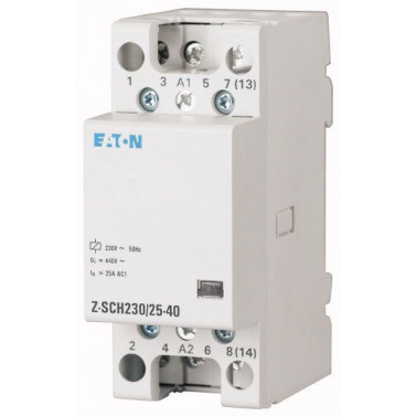 Contacteur modulaire, 230VAC/50Hz, 4 s, 40A, 3PE KLO0000248852  Contacteur relais