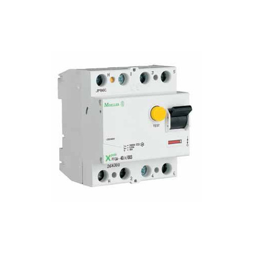 Interrupteur différentiel PFGM, 4P, 40A 30mA type AC KLO0000264300  Interrupteur différentiel