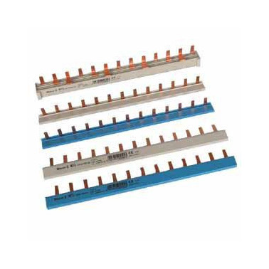 Rail de phase, 1Ph, 10qmm, coudé gris, Stylet, 13 modules KLO0000264918  Peigne de pontage