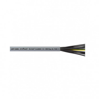 LAPP ÖLFLEX CLASSIC 110 4G0,75 à la coupe LAP1119104  Fils,câble,conduit et connectique
