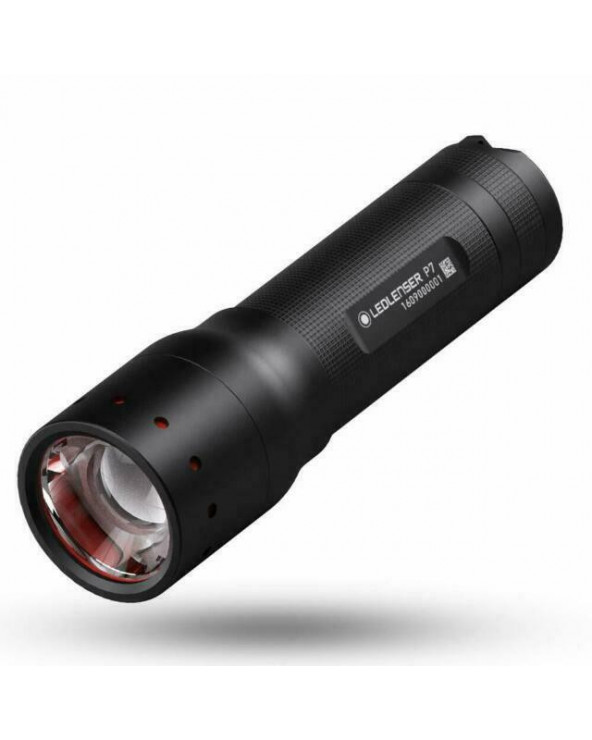 Ledlenser P7 - lampe de poche - 450 lumen - IP54 - focus LED501046  Eclairage portatif