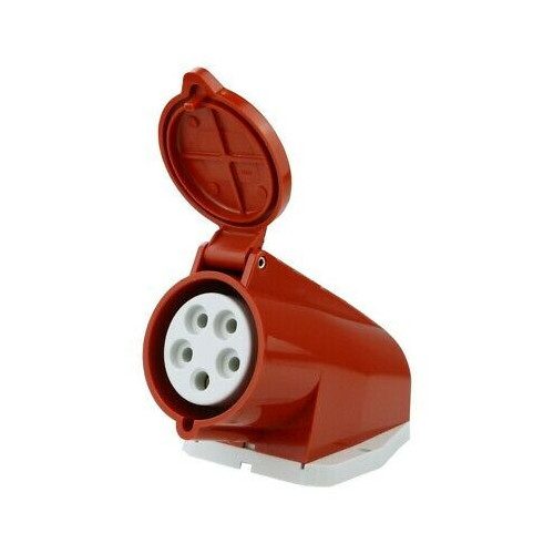 Mennekes Socle de prise saillie 32A 4P 400V IP44 MEN27006  Fils,câble,conduit et connectique
