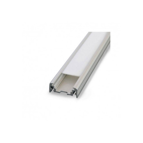 PROFILE LED PLAT 2000MM ALU BRUT 14,4MM MII9882  Eclairage