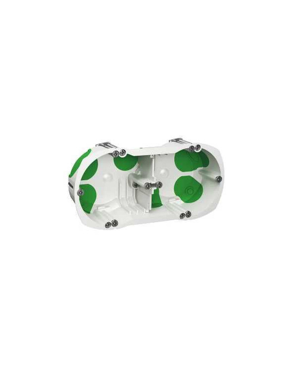 Multifix air,boîte étanche 2 postes entraxe 71mm,diam. 67 mm,prof. 40 mm SCHIMT35000  Prises et interrupteurs