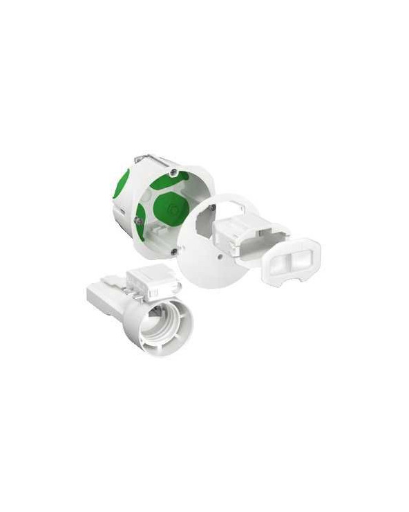 Multifix Air DCL,boîte d'applique avec couvercle affleurant,connect,douille SCHIMT35026  Prises et interrupteurs