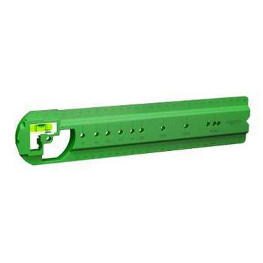 Multifix Air gabarit de marquage et niveau à bulle Vert SCHIMT35043  Boîte d'encastrement à placo