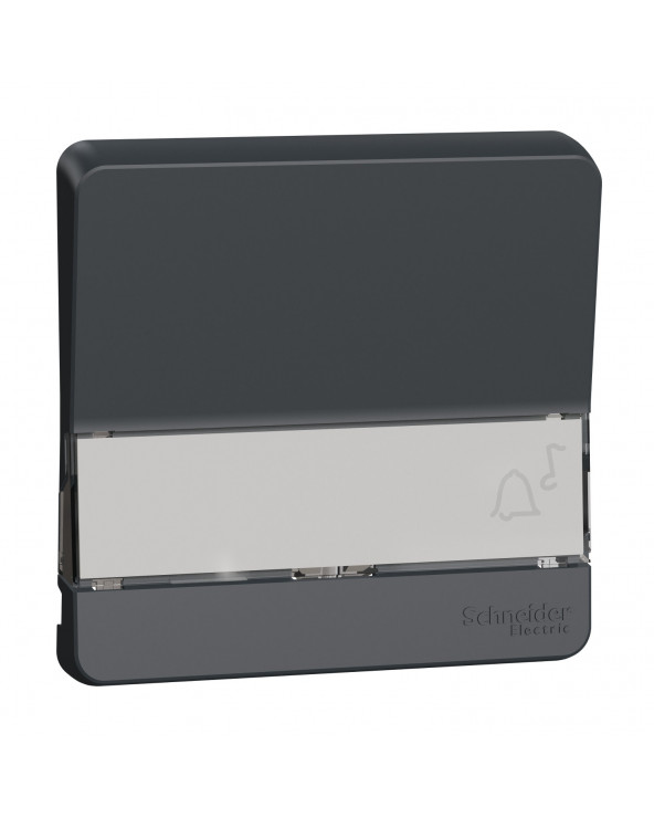 Mureva Styl - Enjoliveur porte étiquette lumineux - IP55 - IK08 - gris SCHMUR34203  Prises et interrupteurs