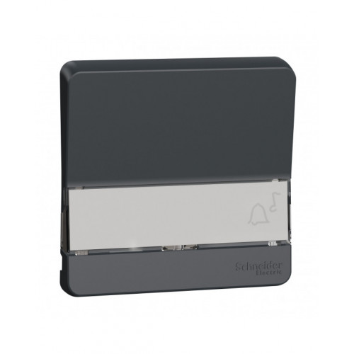 Mureva Styl - Enjoliveur porte étiquette lumineux - IP55 - IK08 - gris SCHMUR34203  Prises et interrupteurs