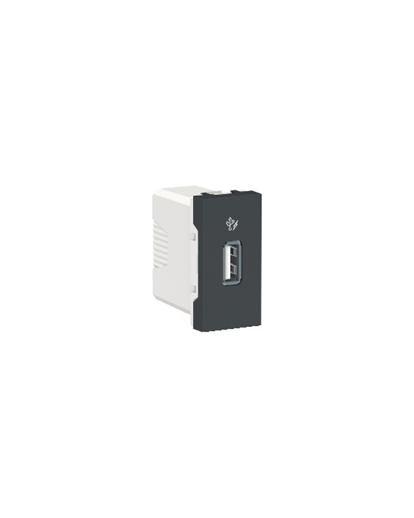 Unica - chargeur USB - 5Vcc - 1A - 1 module - Anthracite - mécanisme seul SCHNU342854  Mécanisme Unica