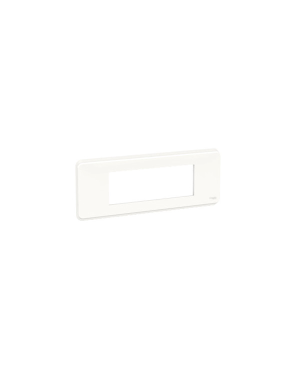 Unica Pro - plaque de finition - Blanc - 6 modules SCHNU411618  Plaque de finition Unica