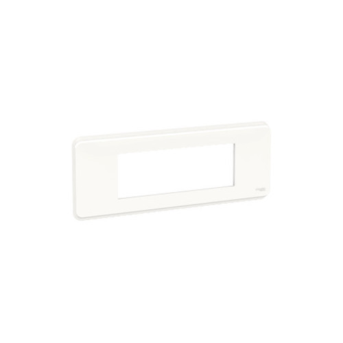 Unica Pro - plaque de finition - Blanc - 6 modules SCHNU411618  Plaque de finition Unica