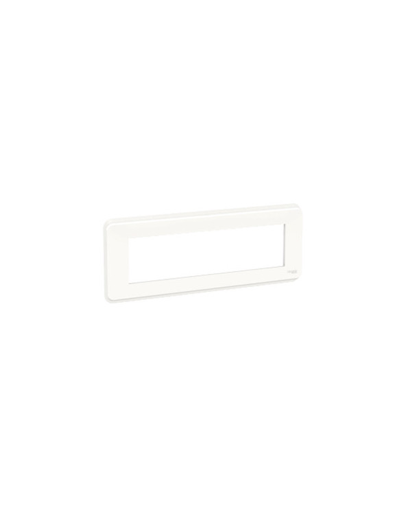 Unica Pro - plaque de finition - Blanc - 8 modules SCHNU411818  Plaque de finition Unica