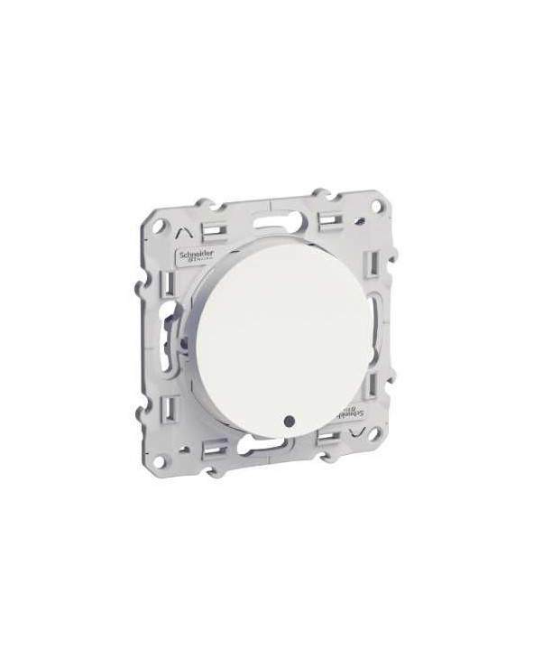 Odace - va-et-vient lumineux ou témoin - blanc - 10A - LED orange 1,5mA SCHS520263  Mécanisme Odace