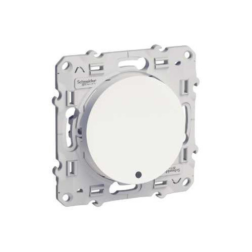 Odace - va-et-vient lumineux ou témoin - blanc - 10A - LED orange 1,5mA SCHS520263  Mécanisme Odace