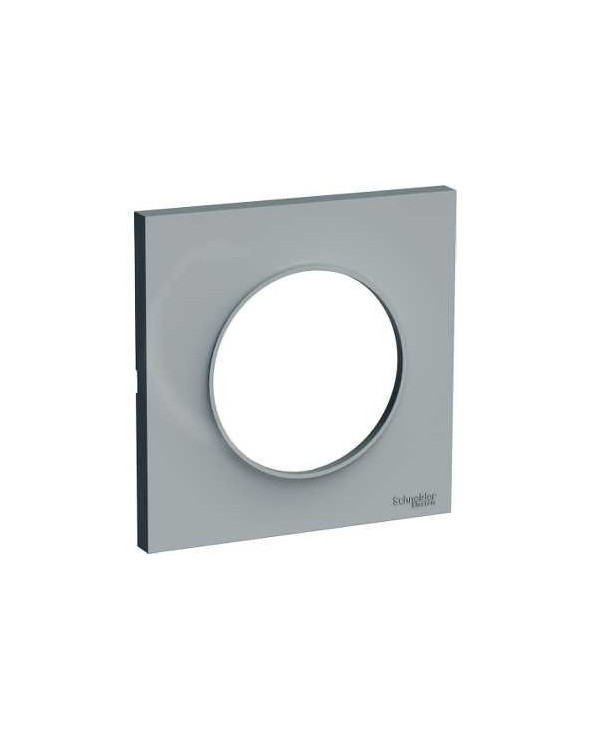 Odace Styl - plaque 1 poste gris pierre SCHS520702A1  Plaque de finition Odace