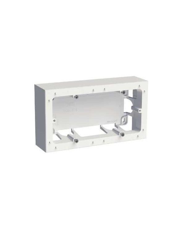 Odace Styl,boîte pour montage en saillie Blanc,2 postes entraxe 71mm SCHS520764  Prises et interrupteurs