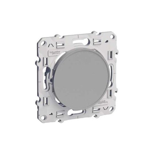 Odace - obturateur - alu SCHS530666  Plaque de finition Odace