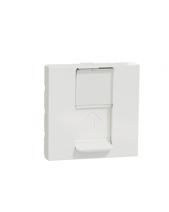 Unica - prise RJ45 simple - cat 6 FTP - 2 mod - Blanc - méca seul SCHNU341918  Mécanisme Unica