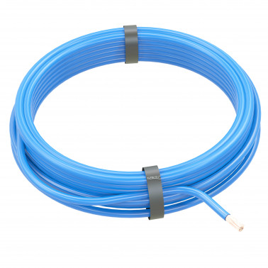 H05 V-K 1 BLEU CL.  C100  RAL 5012 CBE11312111  Conduit et fil souple