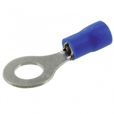 Cosse préisolée ronde bleue (1,5 à 2,5 mm²) - Diam. 8 mm CEMBFM8  Cosse,embouts