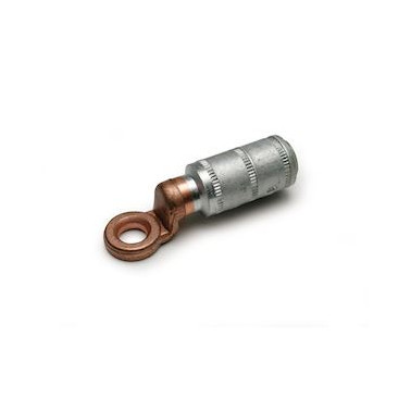 Cosse Alu-Cuivre 70mm² ø10 mm à fut court (rétreint hexagonal) CEMCBMC70M10  Cosse,embouts