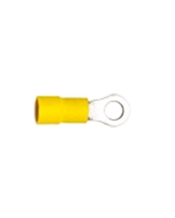 Cosse préisolée ronde jaune (4 à 6 mm²) - Différente taille de diamètre CEMGFM5  Accessoires installation pour câble