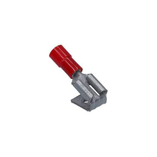 Clip partiellement isolé mixte rouge (0,25 à 1,5 mm²) - 6,3 x 0,8 mm CEMRFFM608  Accessoires installation pour câble