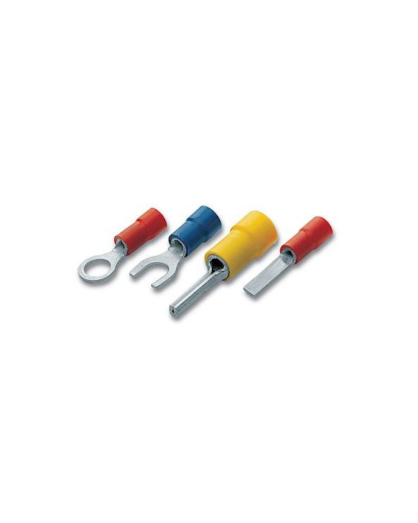 Cosse préisolée ronde rouge (0,25 à 1,5 mm²) - Diam. 4 mm CEMRFM4  Accessoires installation pour câble