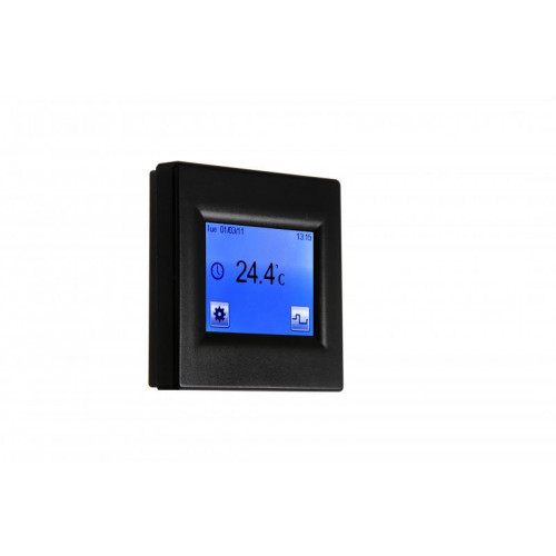 TFT610 – Noir - Thermostat Encast. à écran tactile ACS616062  Chauffage et radiateur