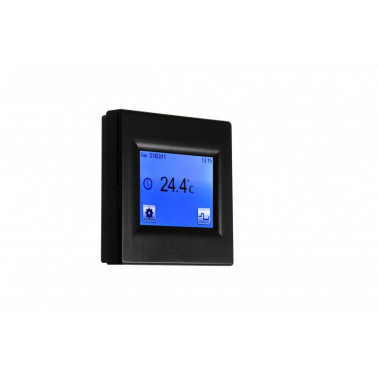 TFT610 – Noir - Thermostat Encast. à écran tactile ACS616062  Chauffage et radiateur