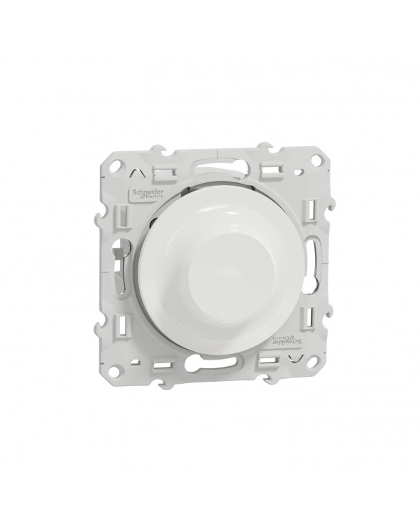 Variateur universel - Blanc - LED 400W - Schneider Odace SCHS520512  Prises et interrupteurs