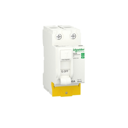 ID XP 2P 40A 30mA Type AC peignable alim bas SCHR9PRC240 Schneider Electric Tableau électrique