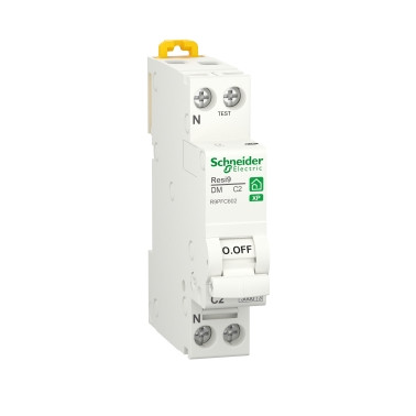 XP 2A 1PH+N courbe C peignable Disjoncteur à vis SCHR9PFC602 Schneider Electric Tableau électrique