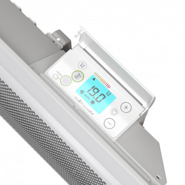 Quartéa Intelligent 2000W rayonnant horizontal blanc APLM126117  Chauffage et radiateur