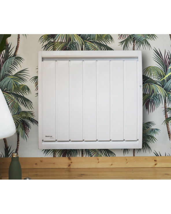 Calidoo 1000W radiateur fonte horizontal blanc satiné APPLIMO APLNEN3013SEEC  Chauffage et radiateur