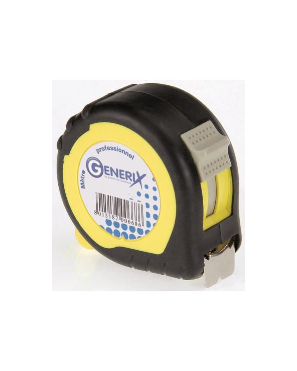 Mètre ruban Pro5M x 25 mm bi-matière GRX012207  Outillage et pile