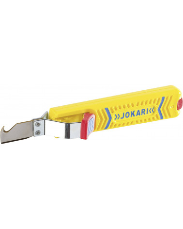 Outil JOKARI pour dégainer le câble de diamétre 8,0 à 28,0mm. Avec lame crochet. KLKN28H  Outillage