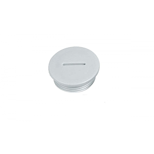 Bouchon en polyamide ISO 16 gris (RAL 7035) CEM1053M16  Presse étoupes