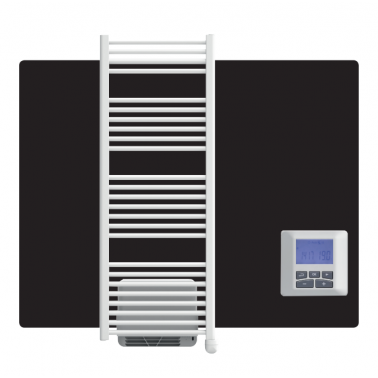 Intuis Nao sèche-serviettes statique 750W Largueur 50cm APLM121312  Chauffage et radiateur
