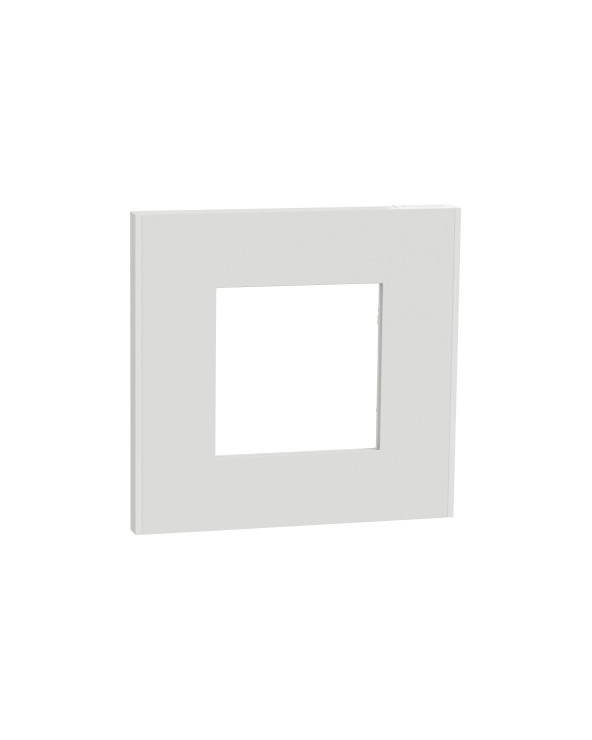 Unica Déco Blanc plaque de finition 1 poste SCHNU600218  Plaque de finition Unica