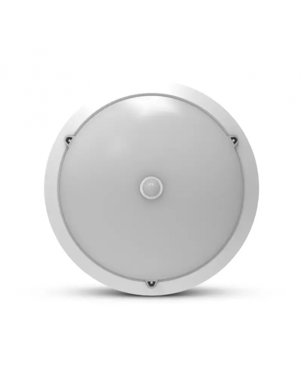 Miidex Hublot à détection RONDO à ampoule E27 Blanc IP65 ø300mm MII778606  Eclairage