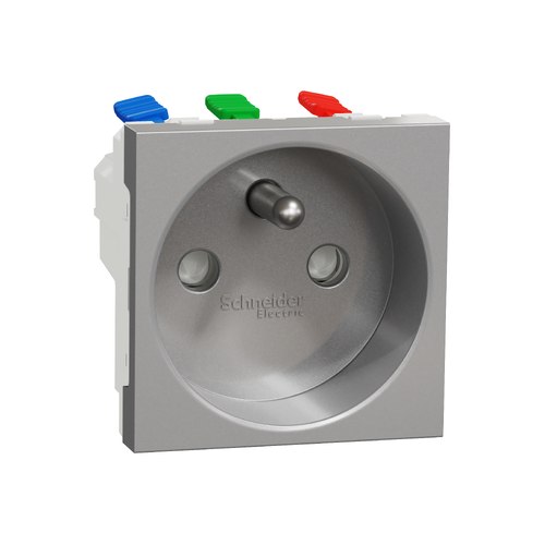 Unica Alu Prise 2P+T FR 90° SCHNU305930  Mécanisme Unica Unica Alu Prise 2P+T FR 90° SCHNU305930  Mécanisme Unica
