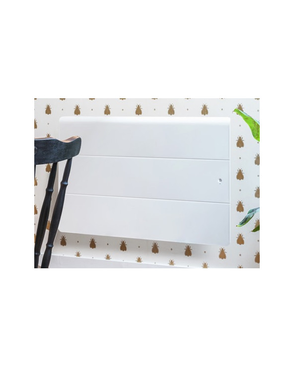 Axoo 1000W radiateur fonte horizontal blanc satiné Intuis APLNEN3073SEEC  Chauffage et radiateur