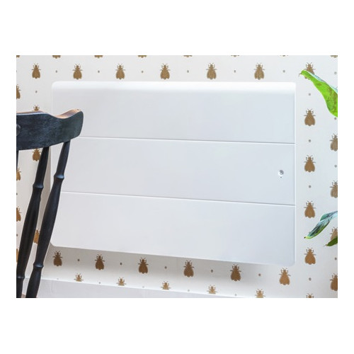 Axoo 1000W radiateur fonte horizontal blanc satiné Intuis APLNEN3073SEEC  Chauffage et radiateur