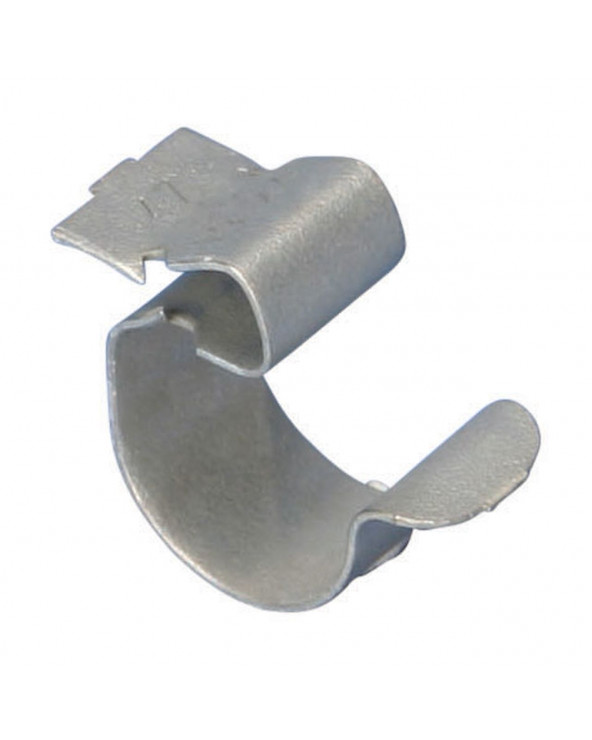 25x Clip bord de tôle épaisseur 8-12mm ø15-18mm en acier ressort ERI191015  Fils,câble,conduit et connectique