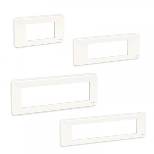 Unica Pro - plaque de finition - Blanc - 4 modules SCHNU411418  Plaque de finition Unica