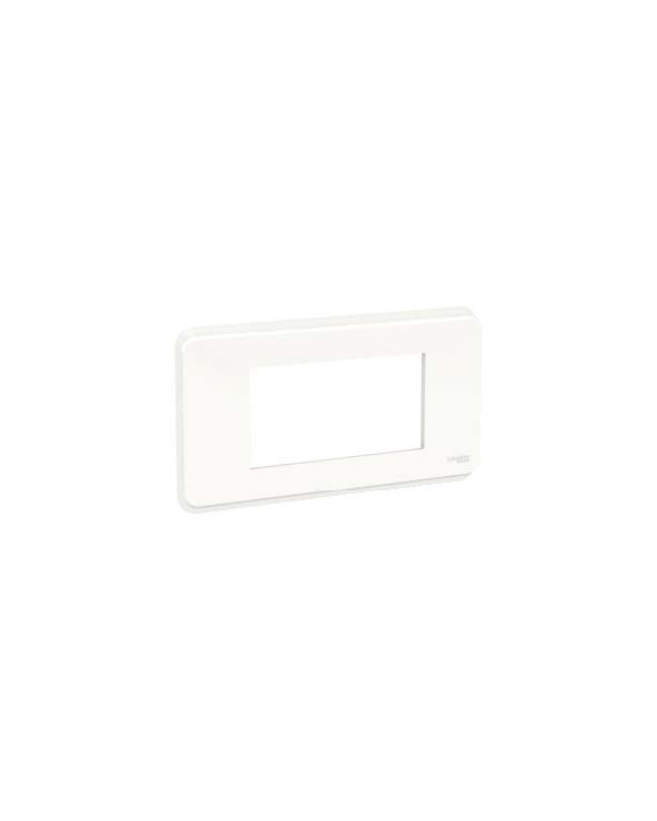 Unica Pro - plaque de finition - Blanc - 4 modules SCHNU411418  Plaque de finition Unica